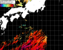 NOAA人工衛星画像:黒潮域, パス=20240629 00:11 UTC
