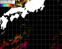 NOAA人工衛星画像:黒潮域, パス=20240629 00:31 UTC