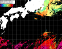 NOAA人工衛星画像:黒潮域, パス=20240629 11:34 UTC