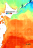 NOAA人工衛星画像:親潮域, 1週間合成画像(2024/06/23～2024/06/29UTC)
