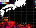 NOAA人工衛星画像:黒潮域, パス=20240629 23:58 UTC