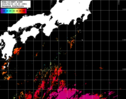NOAA人工衛星画像:黒潮域, パス=20240630 12:29 UTC