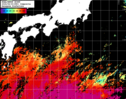 NOAA人工衛星画像:黒潮域, 1日合成画像(2024/06/30UTC)