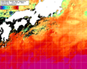 NOAA人工衛星画像:黒潮域, 1週間合成画像(2024/06/24～2024/06/30UTC)