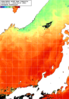 NOAA人工衛星画像:日本海, 1週間合成画像(2024/06/24～2024/06/30UTC)