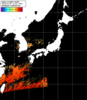 NOAA人工衛星画像:日本全域, パス=20240701 12:52 UTC
