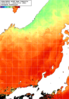 NOAA人工衛星画像:日本海, 1週間合成画像(2024/06/25～2024/07/01UTC)