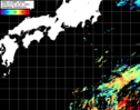 NOAA人工衛星画像:黒潮域, パス=20240702 00:41 UTC