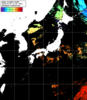 NOAA人工衛星画像:日本全域, パス=20240703 10:45 UTC