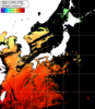 NOAA人工衛星画像:日本全域, パス=20240703 12:07 UTC