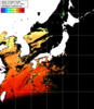 NOAA人工衛星画像:日本全域, パス=20240703 12:26 UTC