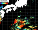NOAA人工衛星画像:黒潮域, パス=20240703 02:09 UTC