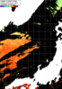NOAA人工衛星画像:日本海, パス=20240703 12:07 UTC