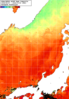 NOAA人工衛星画像:日本海, 1週間合成画像(2024/06/27～2024/07/03UTC)