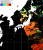 NOAA人工衛星画像:日本全域, パス=20240704 10:33 UTC