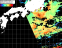 NOAA人工衛星画像:黒潮域, パス=20240704 10:33 UTC