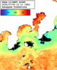 NOAA人工衛星画像:沿岸～伊豆諸島, パス=20240704 12:13 UTC