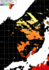 NOAA人工衛星画像:日本海, パス=20240704 10:33 UTC