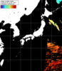 NOAA人工衛星画像:日本全域, パス=20240704 22:58 UTC