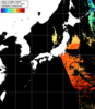 NOAA人工衛星画像:日本全域, パス=20240705 10:21 UTC