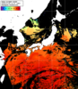 NOAA人工衛星画像:日本全域, パス=20240705 13:07 UTC