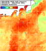 NOAA人工衛星画像:神奈川県近海, 1週間合成画像(2024/06/29～2024/07/05UTC)