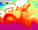 NOAA人工衛星画像:黒潮域, 1週間合成画像(2024/06/29～2024/07/05UTC)
