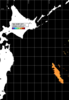NOAA人工衛星画像:親潮域, パス=20240705 00:05 UTC