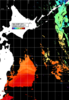 NOAA人工衛星画像:親潮域, パス=20240705 10:21 UTC