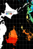 NOAA人工衛星画像:親潮域, パス=20240705 11:28 UTC