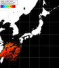 NOAA人工衛星画像:日本全域, パス=20240706 03:13 UTC