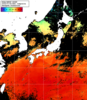 NOAA人工衛星画像:日本全域, 1日合成画像(2024/07/06UTC)