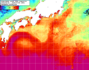 NOAA人工衛星画像:黒潮域, 1週間合成画像(2024/06/30～2024/07/06UTC)