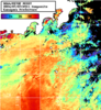 NOAA人工衛星画像:神奈川県近海, 1日合成画像(2024/07/07UTC)