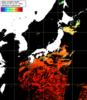 NOAA人工衛星画像:日本全域, パス=20240708 00:00 UTC
