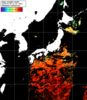 NOAA人工衛星画像:日本全域, パス=20240708 01:06 UTC