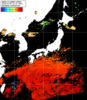 NOAA人工衛星画像:日本全域, パス=20240708 12:04 UTC