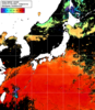 NOAA人工衛星画像:日本全域, 1日合成画像(2024/07/08UTC)