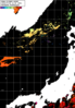 NOAA人工衛星画像:日本海, パス=20240708 12:29 UTC