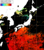 NOAA人工衛星画像:日本全域, パス=20240709 11:43 UTC