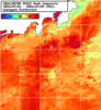 NOAA人工衛星画像:神奈川県近海, 1週間合成画像(2024/07/03～2024/07/09UTC)