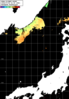 NOAA人工衛星画像:日本海, パス=20240709 02:35 UTC