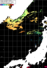 NOAA人工衛星画像:日本海, パス=20240709 12:17 UTC