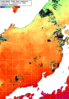 NOAA人工衛星画像:日本海, 1週間合成画像(2024/07/03～2024/07/09UTC)