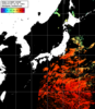 NOAA人工衛星画像:日本全域, パス=20240709 23:36 UTC