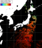 NOAA人工衛星画像:日本全域, パス=20240710 00:04 UTC