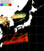 NOAA人工衛星画像:日本全域, パス=20240710 12:41 UTC