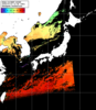 NOAA人工衛星画像:日本全域, パス=20240710 13:46 UTC