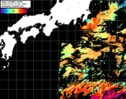 NOAA人工衛星画像:黒潮域, パス=20240710 00:42 UTC