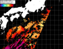 NOAA人工衛星画像:黒潮域, パス=20240710 01:17 UTC
